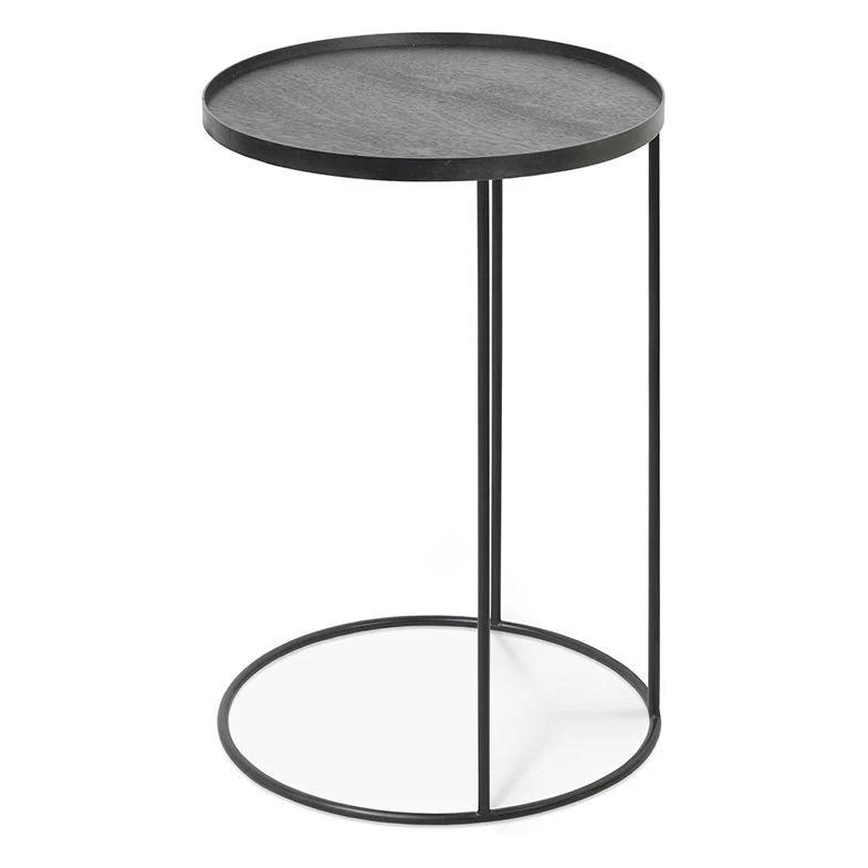 Ethnicraft Round Tray Side Table - Image 2