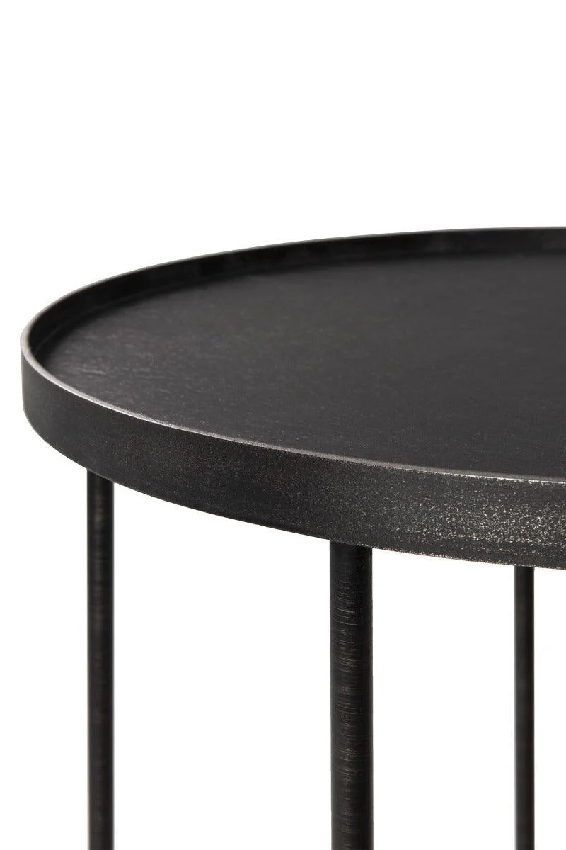 Ethnicraft Round Tray Side Table - Image 4