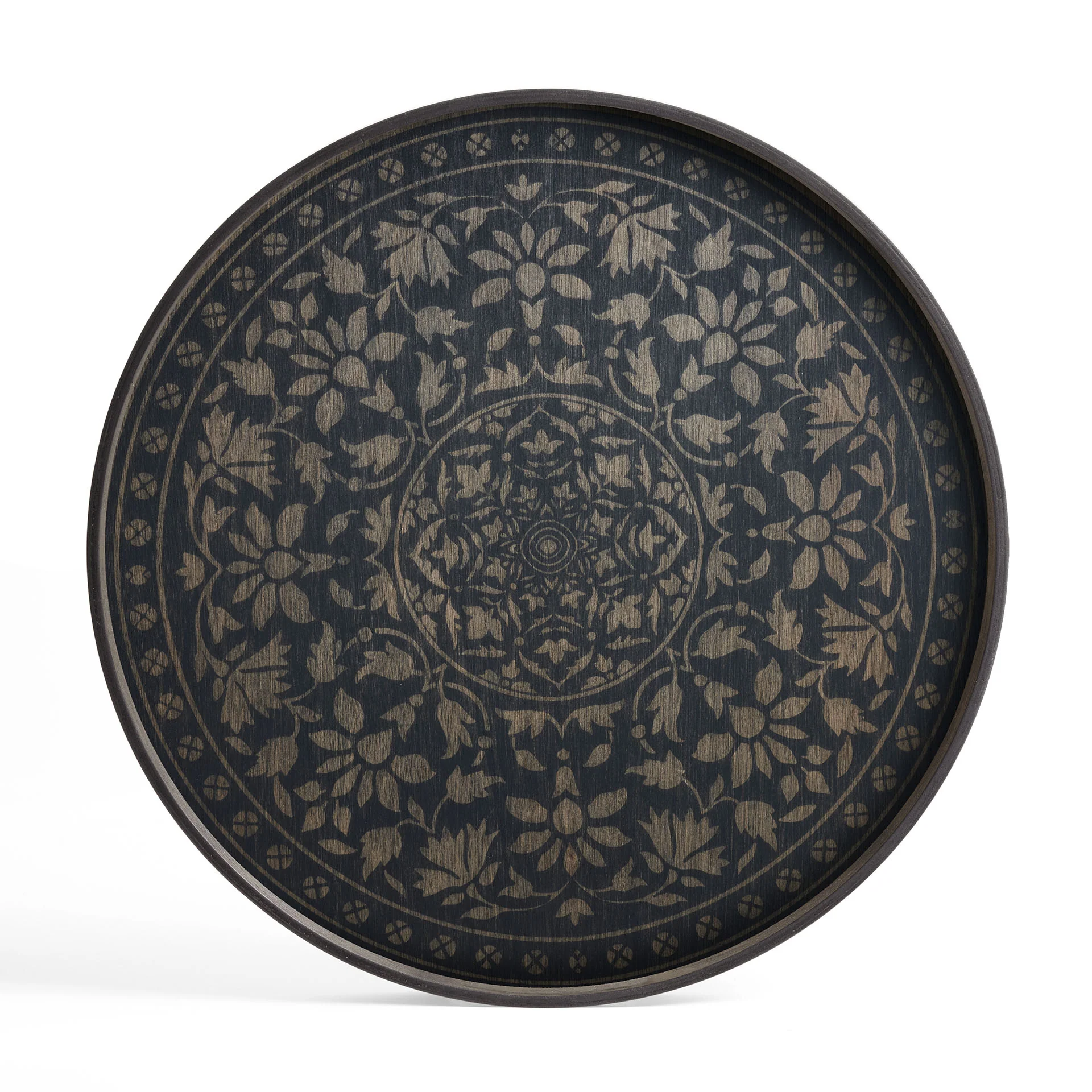 Ethnicraft Round Wooden Tray - Large