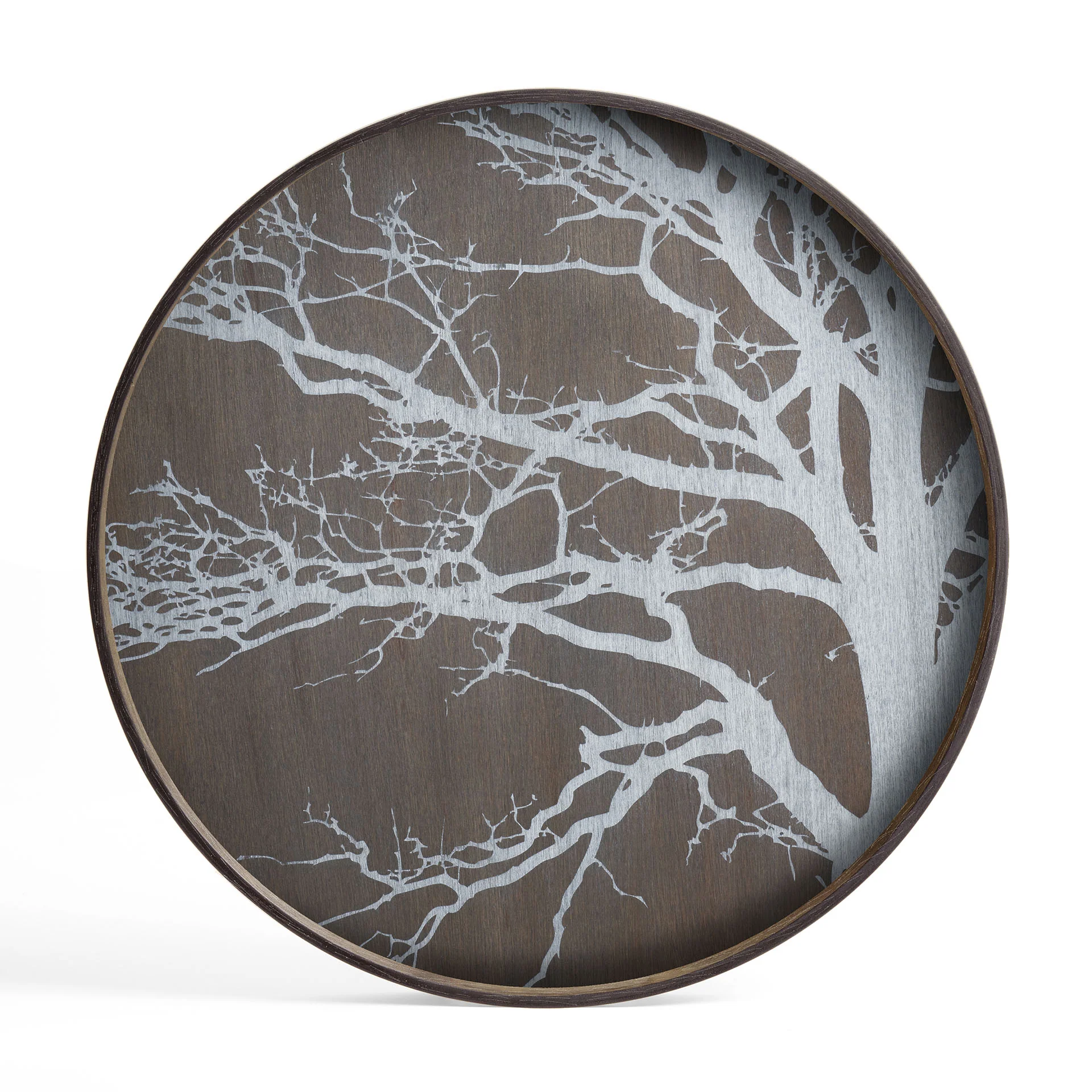 Ethnicraft Round Wooden Tray - Large - Image 11