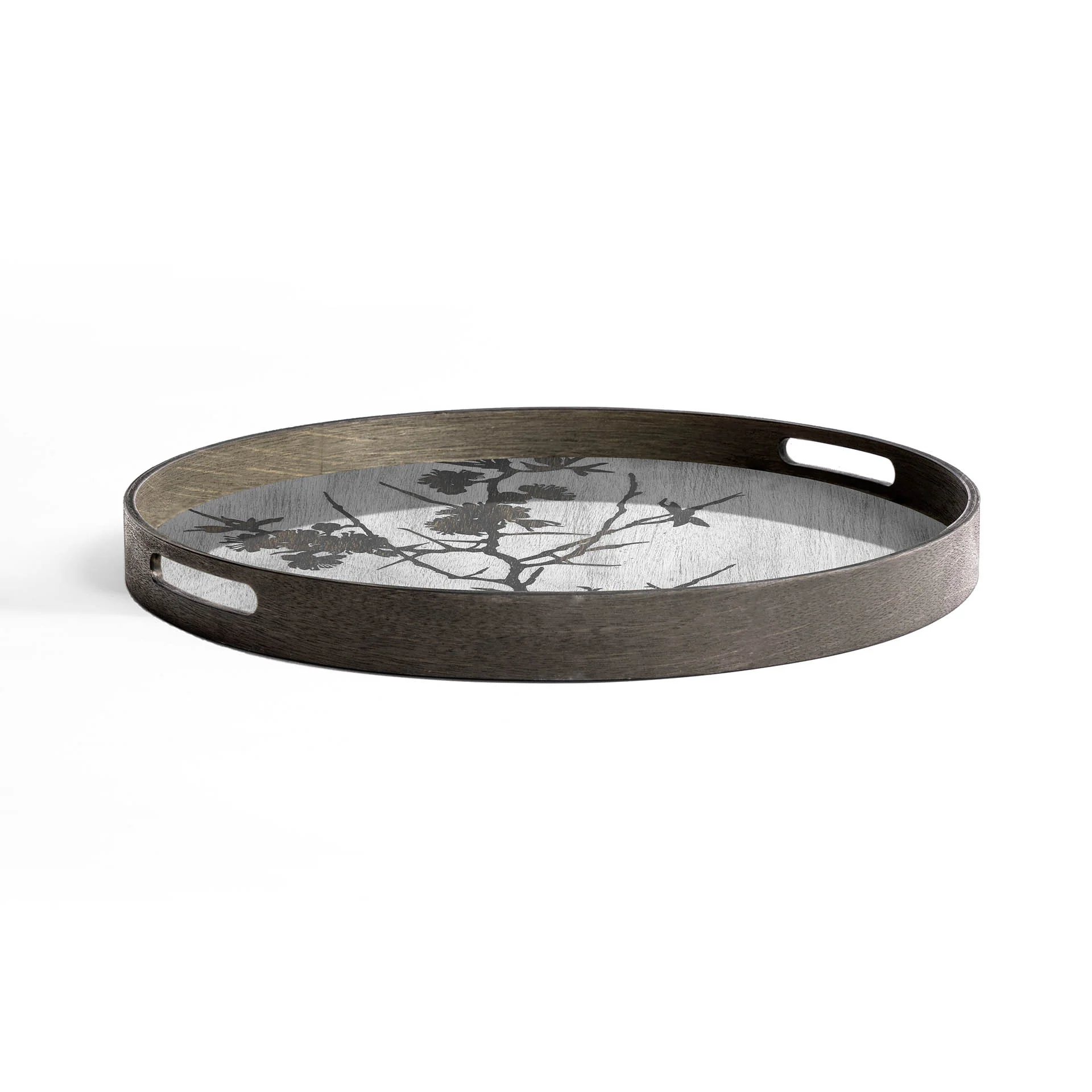Ethnicraft Round Wooden Tray - Medium - Image 2