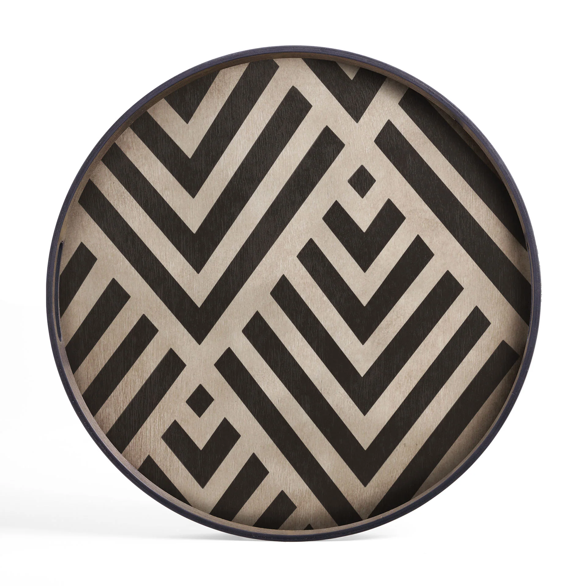 Ethnicraft Round Wooden Tray - Medium - Image 5