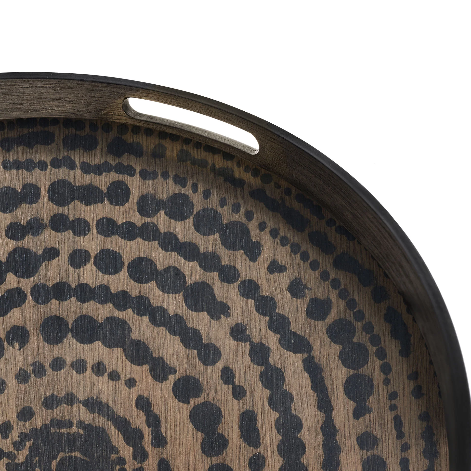 Ethnicraft Round Wooden Tray - Medium - Image 8