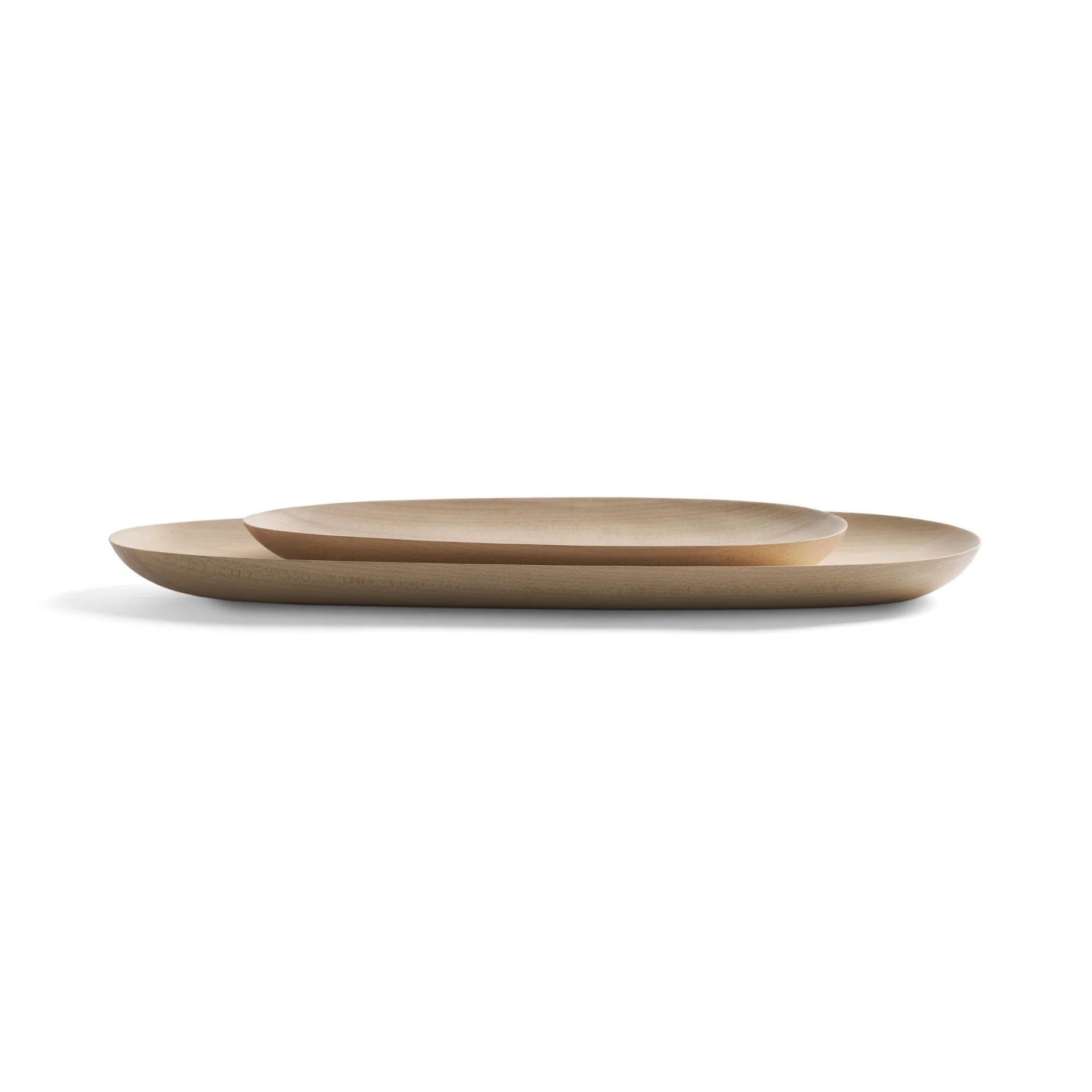 Ethnicraft Sycamore Thin Oval Boards - Set of 2