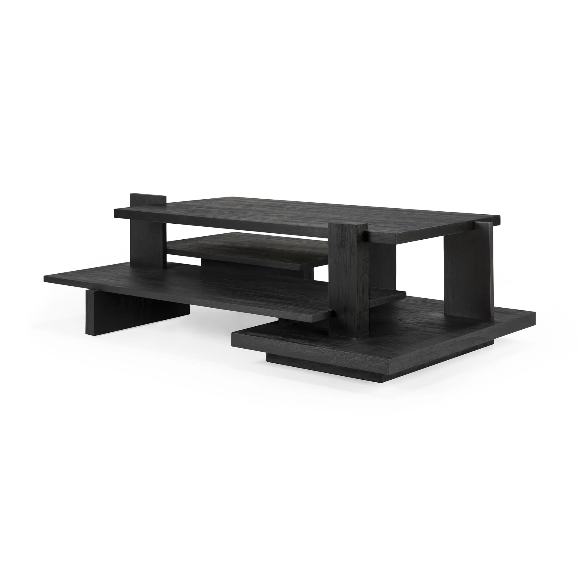 Ethnicraft Teak Abstract Coffee Table - Image 3