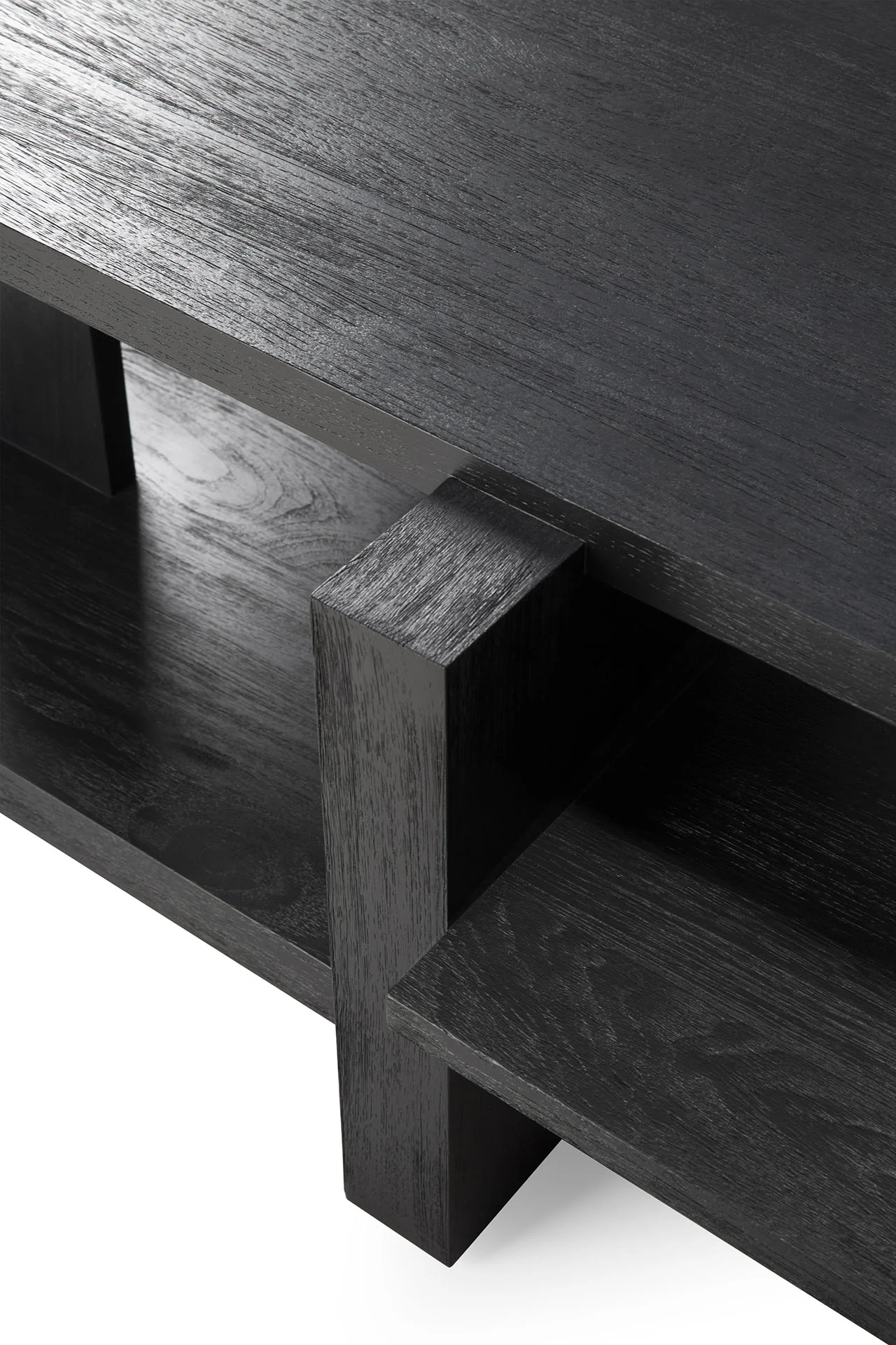Ethnicraft Teak Abstract Coffee Table - Image 4
