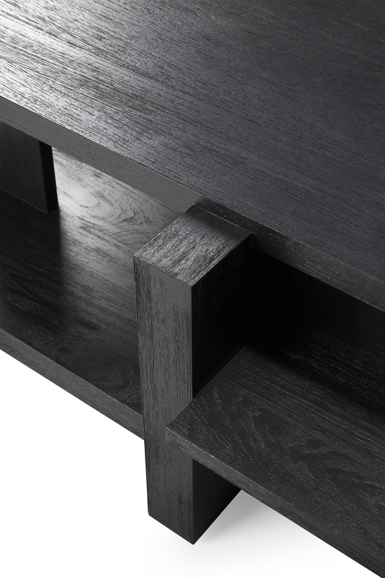 Ethnicraft Teak Abstract Coffee Table - Image 7