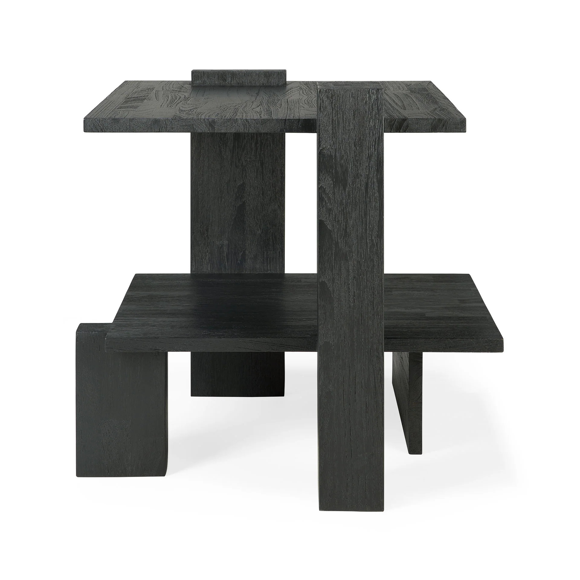 Ethnicraft Teak Abstract Side Table - Image 2