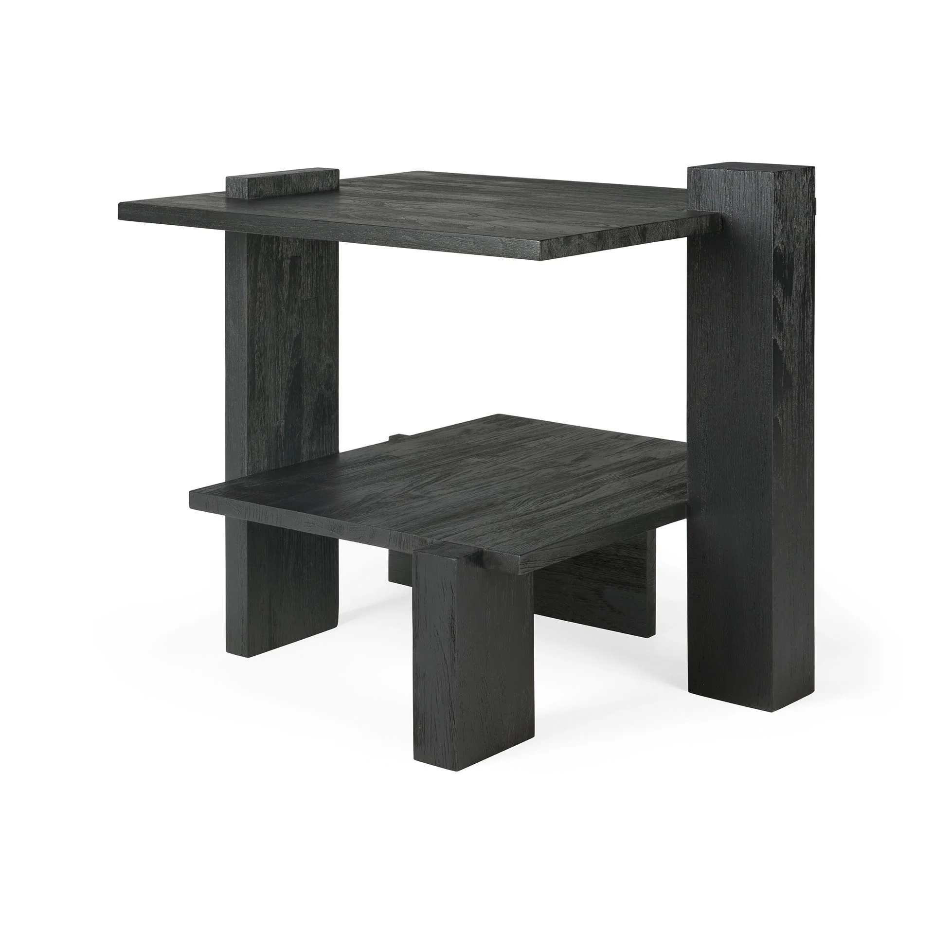 Ethnicraft Teak Abstract Side Table - Image 5