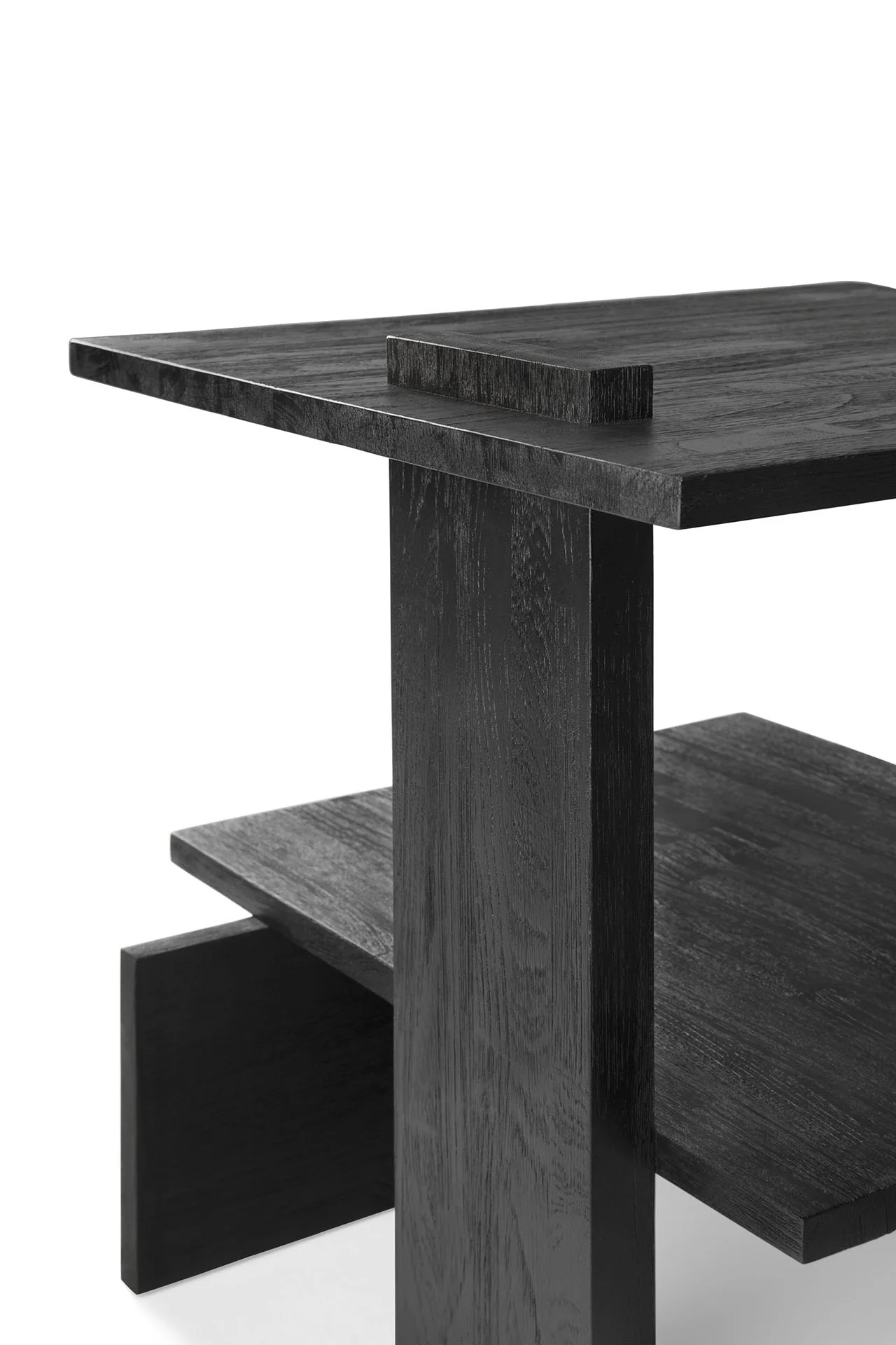 Ethnicraft Teak Abstract Side Table - Image 6