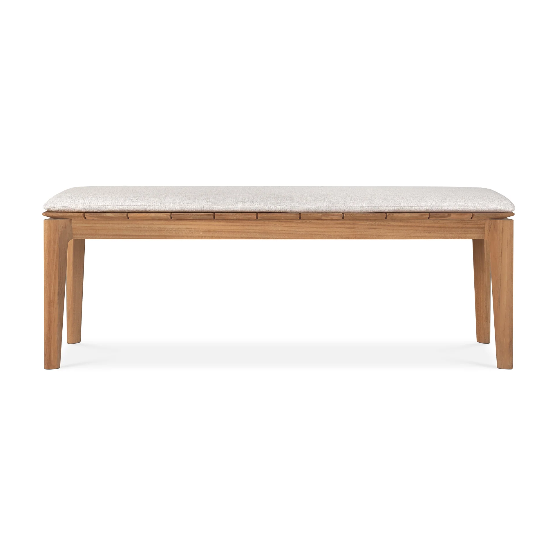 Ethnicraft Teak Bok Outdoor 2 Seater Bench - Fabric - Image 3