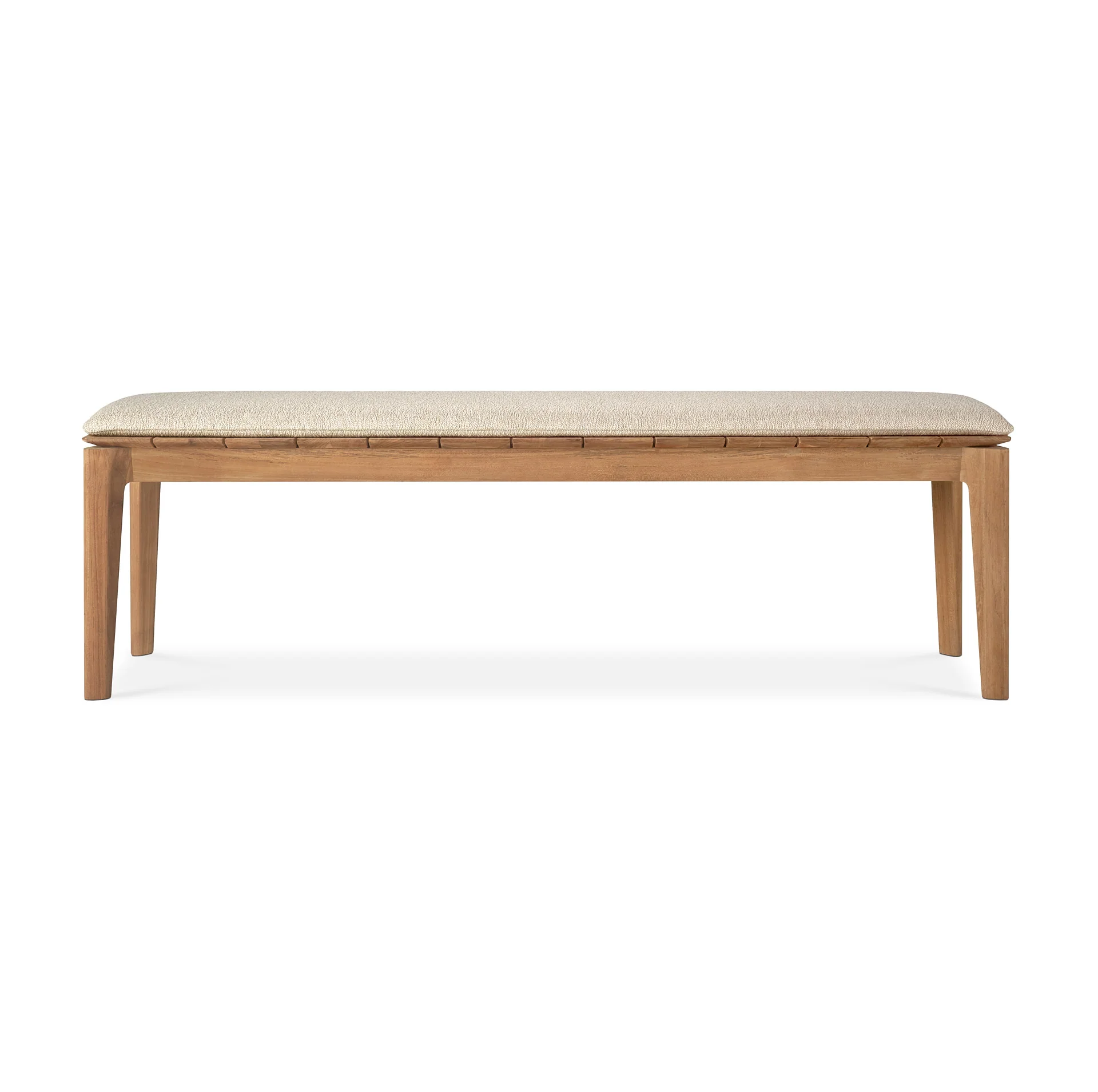 Ethnicraft Teak Bok Outdoor 3 Seater Bench - Fabric - Image 3