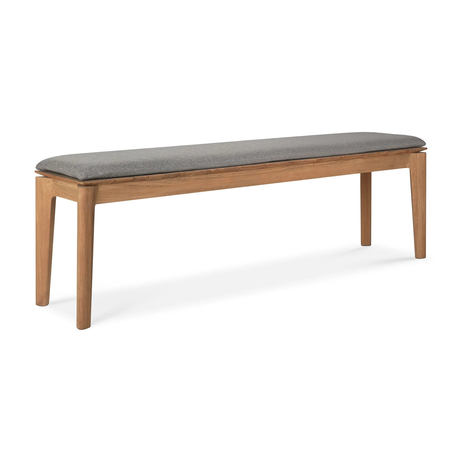 Ethnicraft Teak Bok Outdoor 3 Seater Bench - Fabric - Image 5