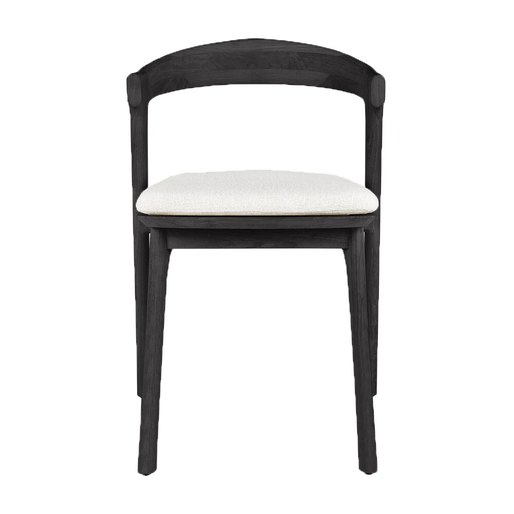 Ethnicraft Teak Bok Outdoor Dining Chair - Fabric - Image 8
