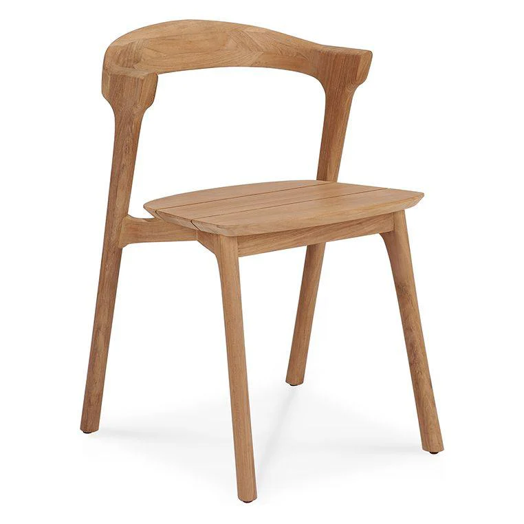 Ethnicraft Teak Bok Outdoor Dining Chair - Teak - Floor Stock