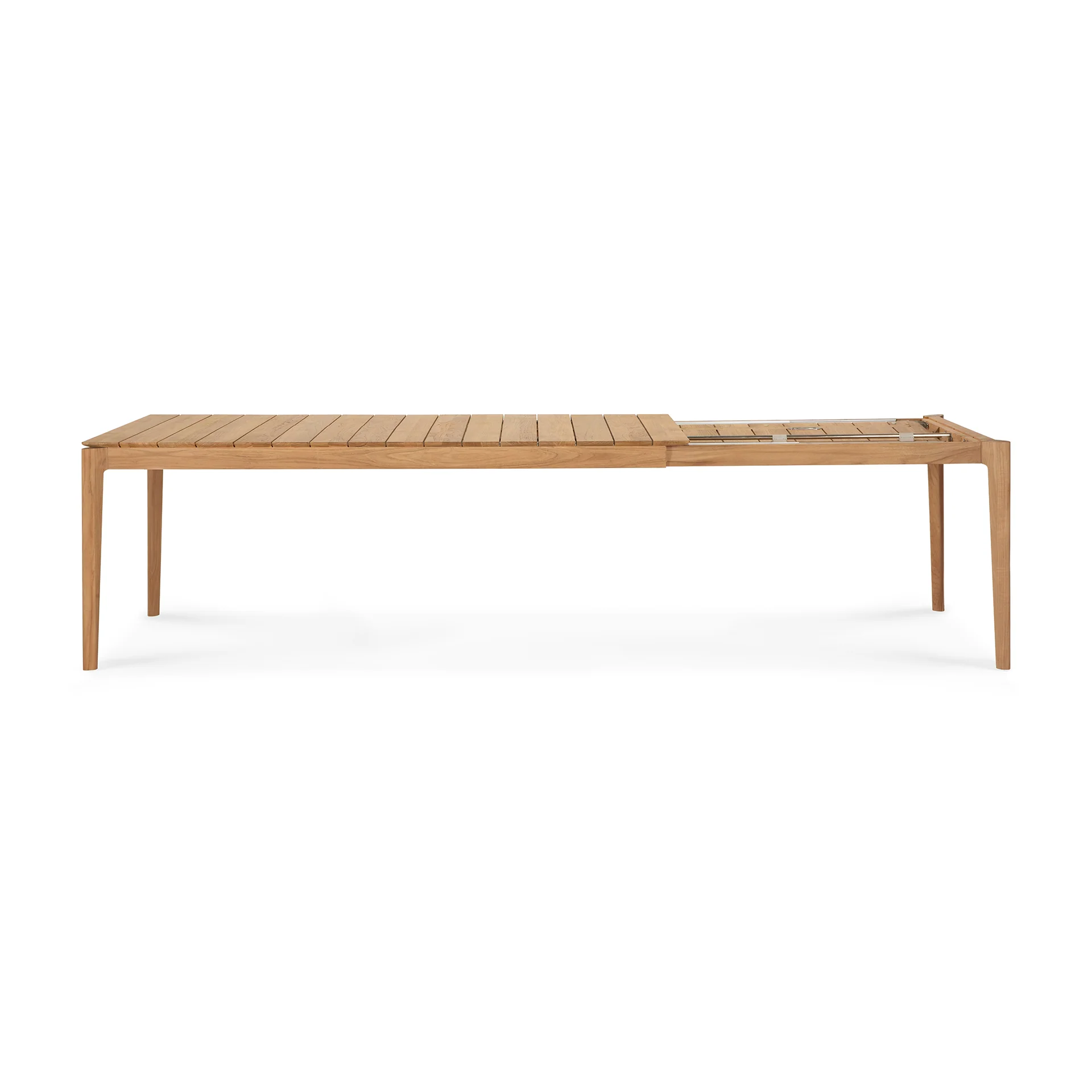 Ethnicraft Teak Bok Rectangular Outdoor Extendable Dining Table - Image 4