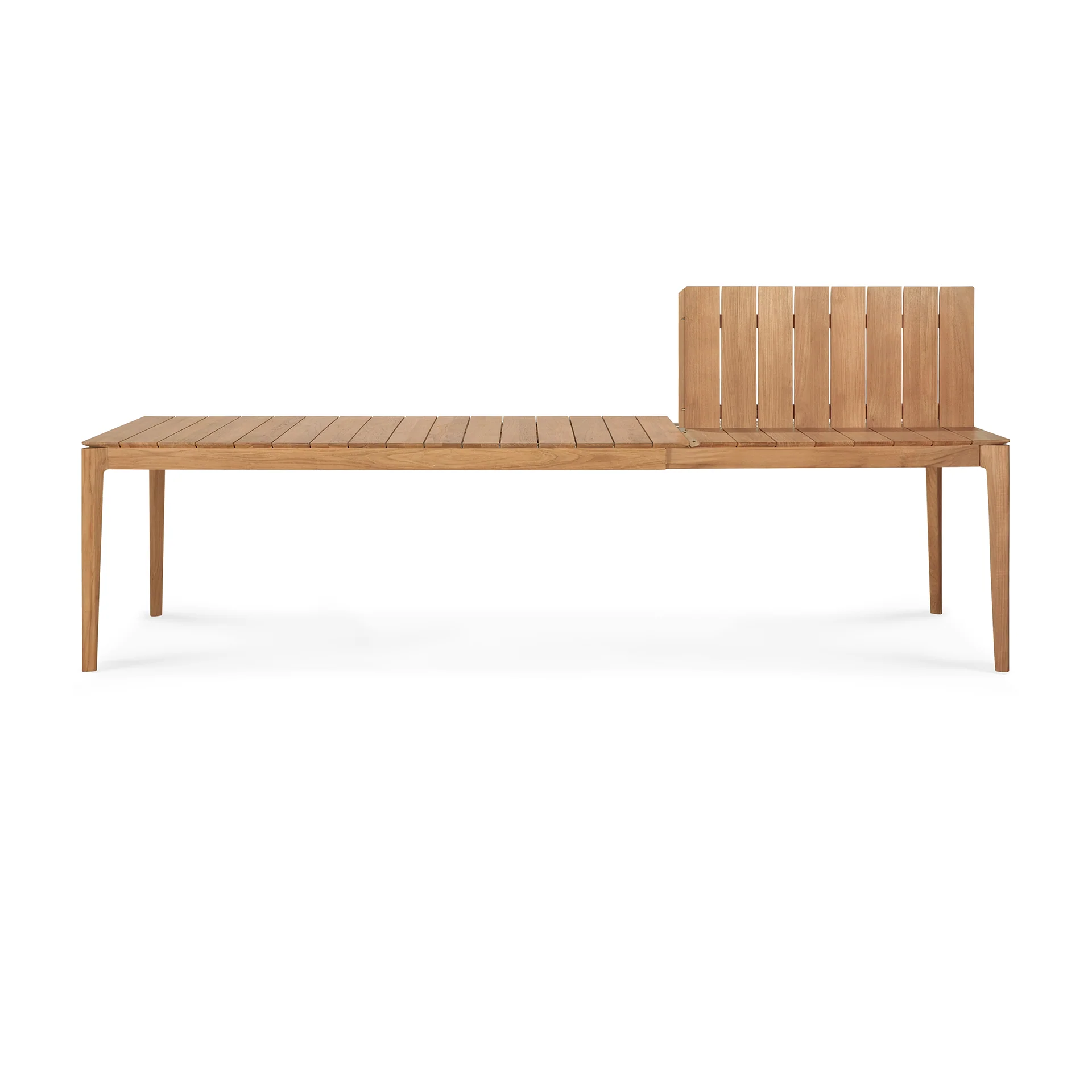 Ethnicraft Teak Bok Rectangular Outdoor Extendable Dining Table - Image 5