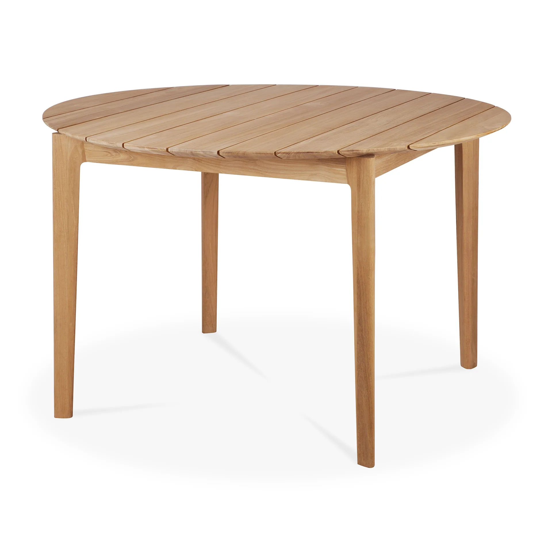 Ethnicraft Teak Bok Round Outdoor Dining Table - Image 2