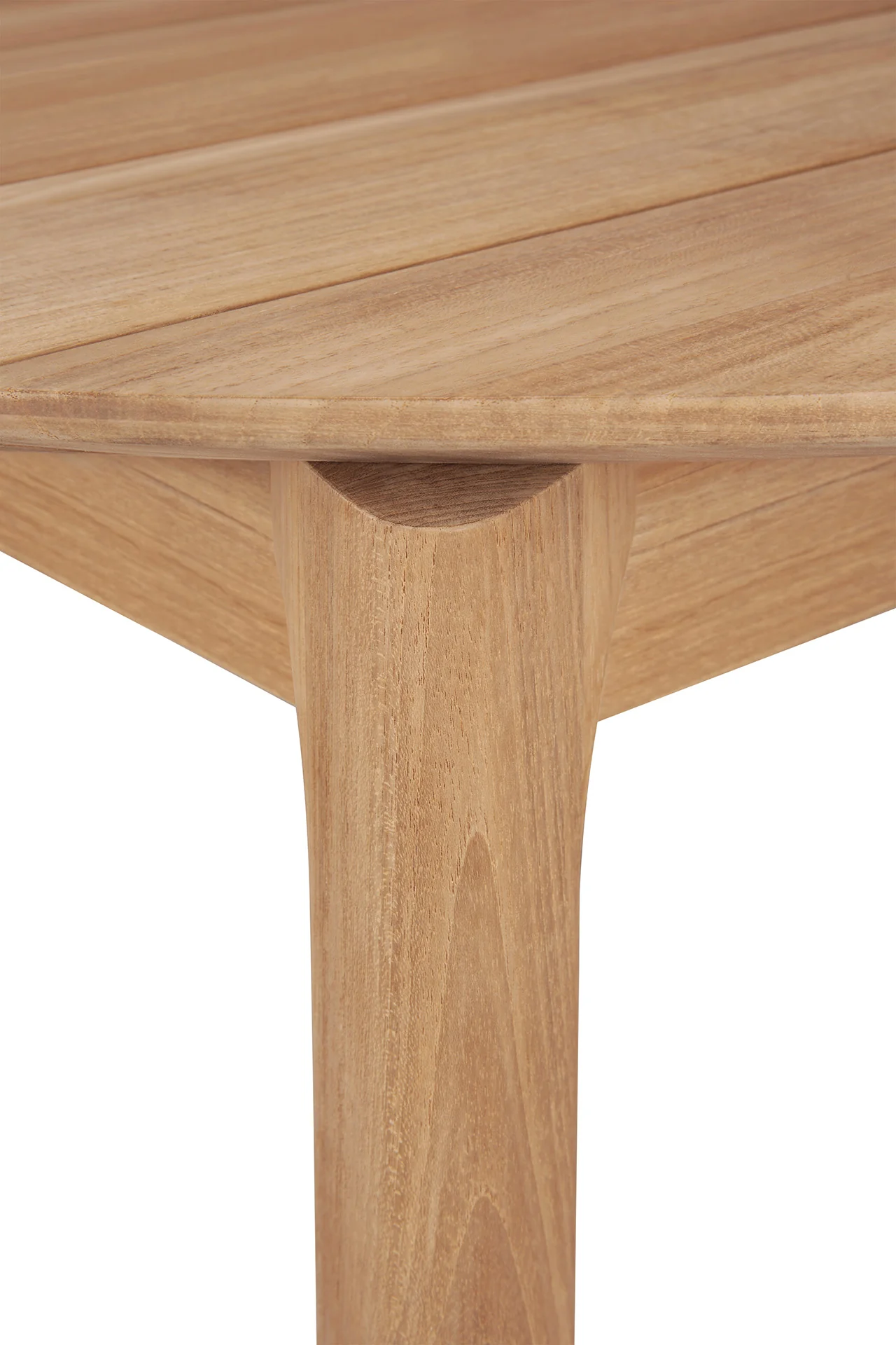 Ethnicraft Teak Bok Round Outdoor Dining Table - Image 5