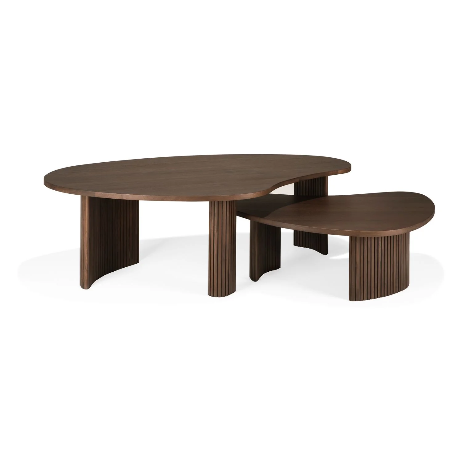 Ethnicraft Teak Boomerang Coffee Table - Image 11