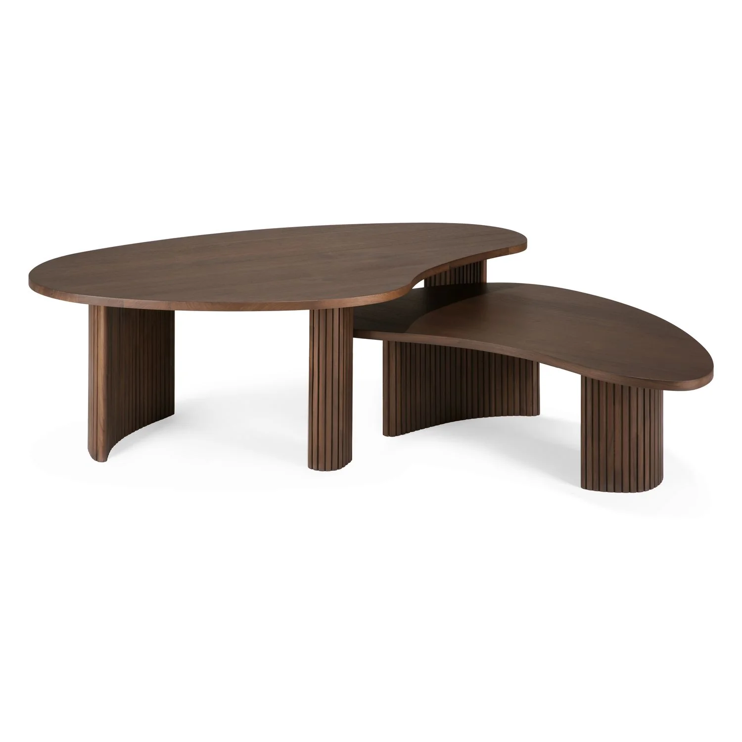 Ethnicraft Teak Boomerang Coffee Table - Image 12