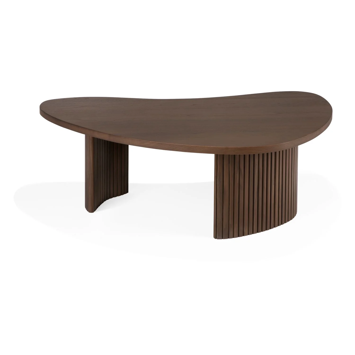 Ethnicraft Teak Boomerang Coffee Table - Image 3