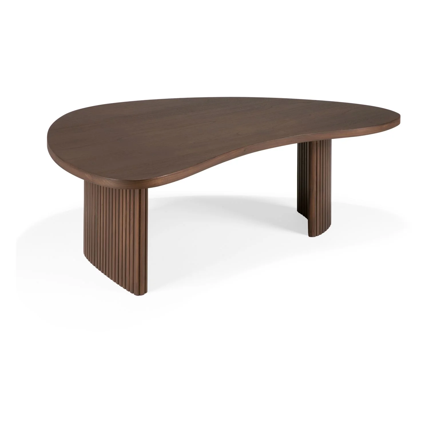 Ethnicraft Teak Boomerang Coffee Table - Image 4