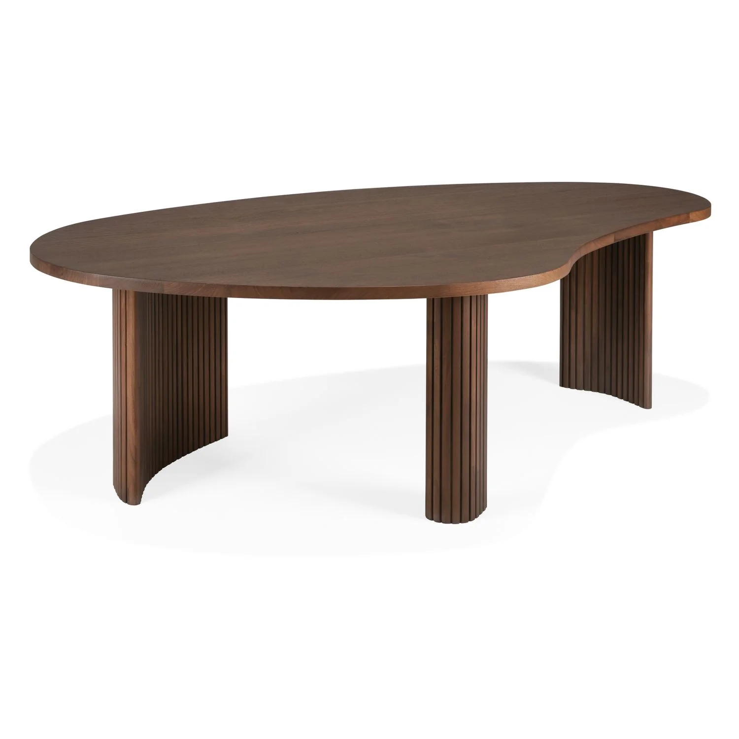 Ethnicraft Teak Boomerang Coffee Table - Image 5