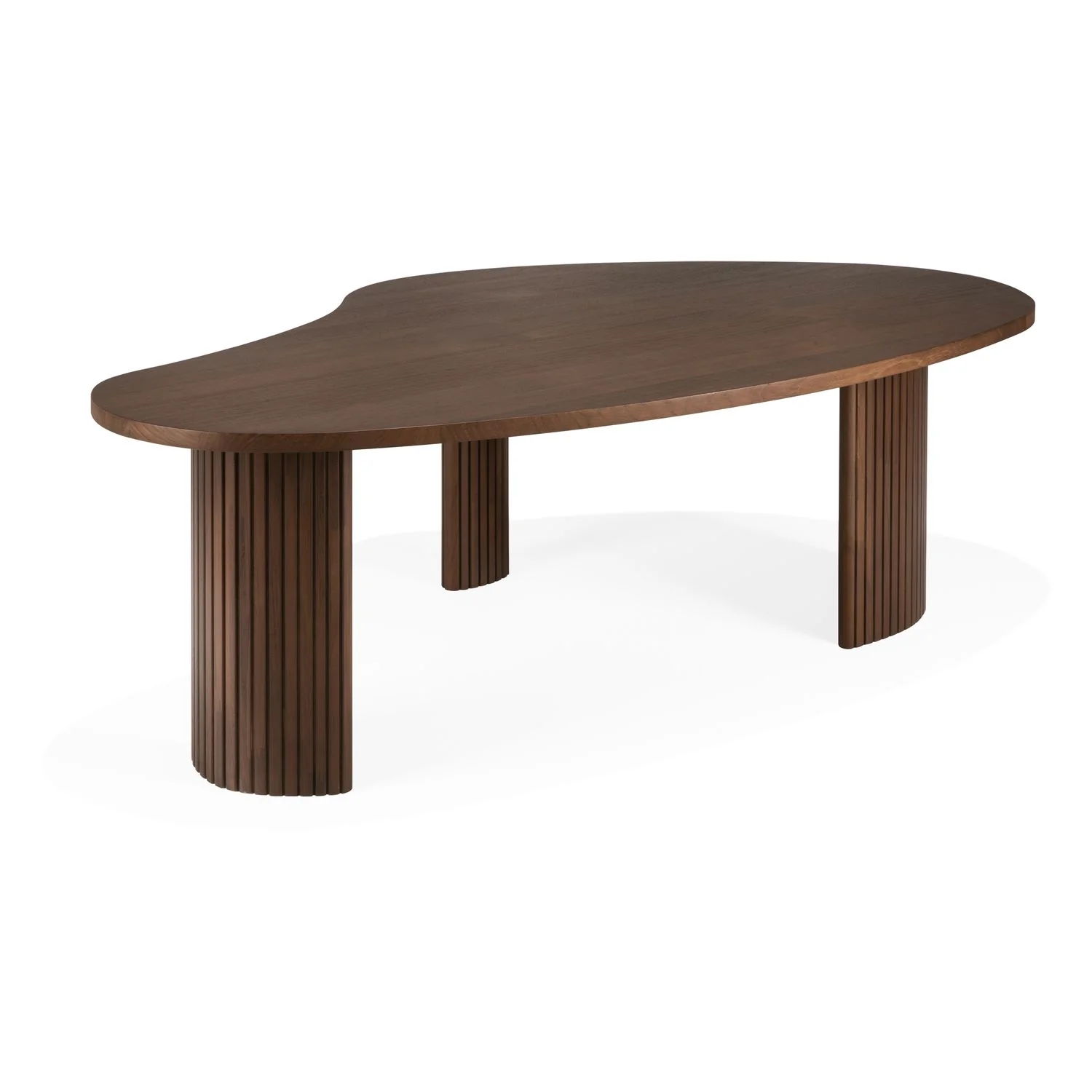 Ethnicraft Teak Boomerang Coffee Table - Image 8