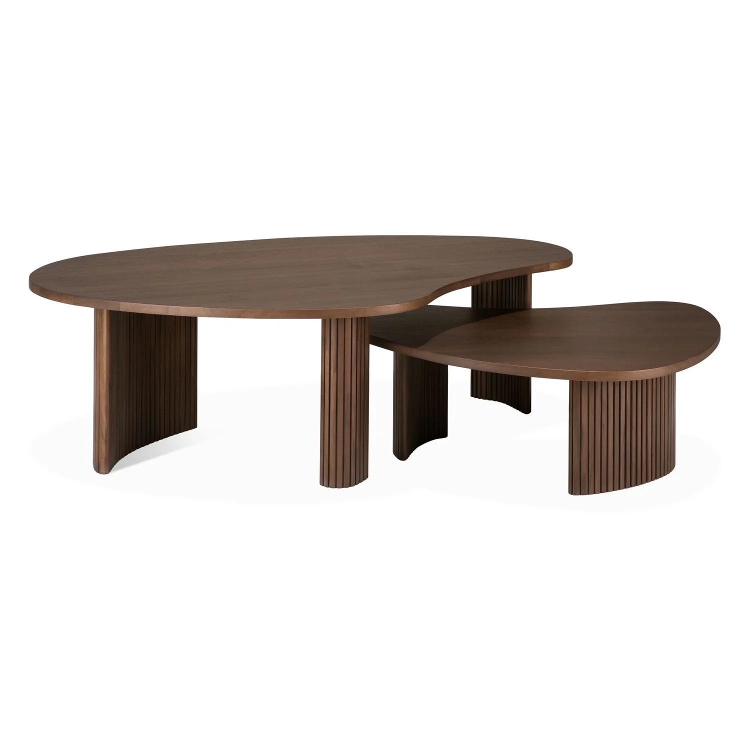 Ethnicraft Teak Boomerang Coffee Table - Image 9