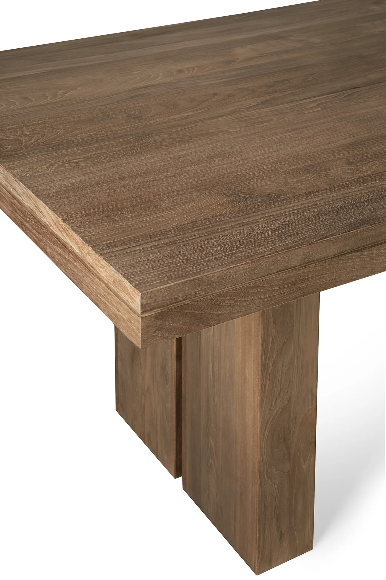 Ethnicraft Teak Double Extendable Dining Table - Image 10