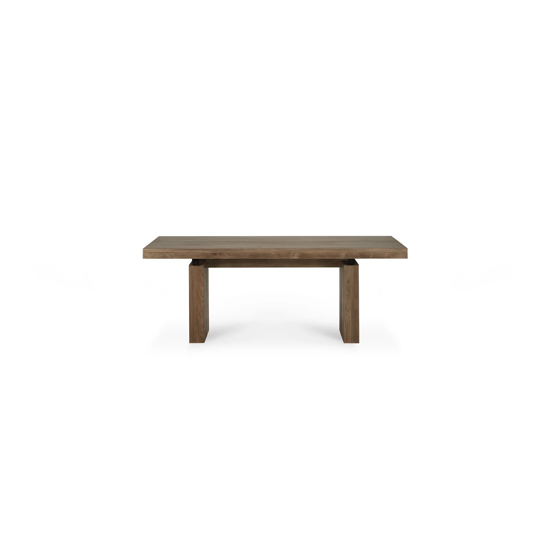Ethnicraft Teak Double Extendable Dining Table - Image 5