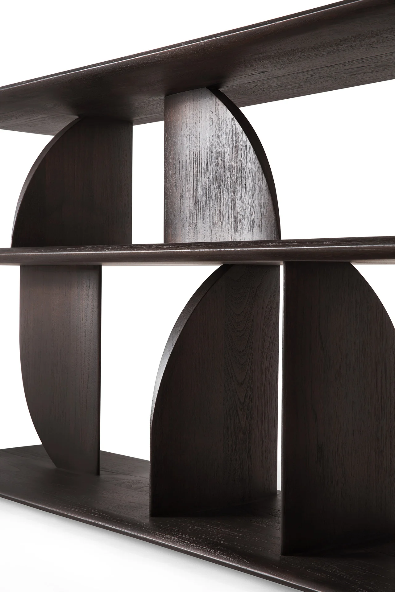 Ethnicraft Teak Geometric Console - Image 3
