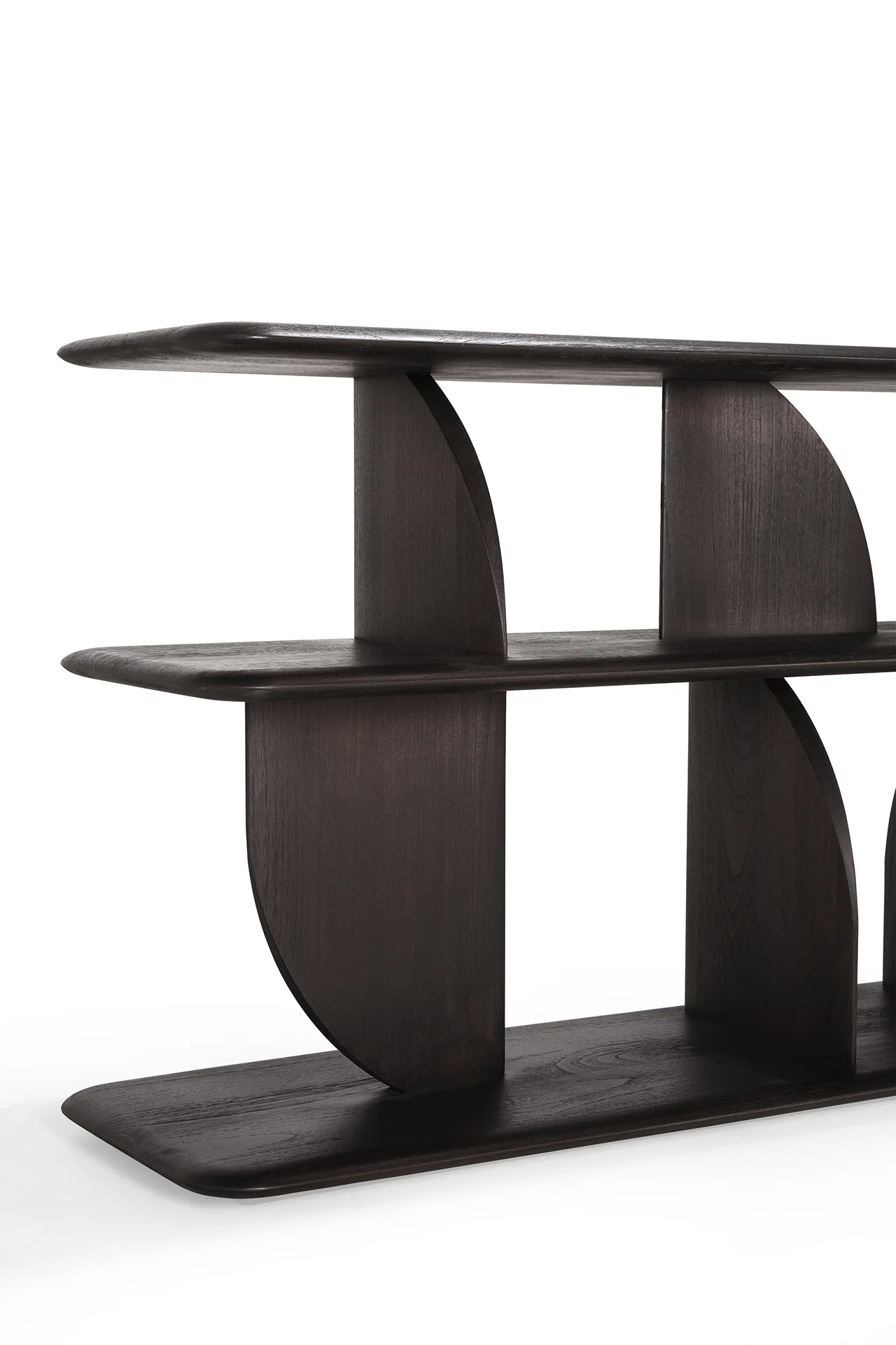 Ethnicraft Teak Geometric Console - Image 4