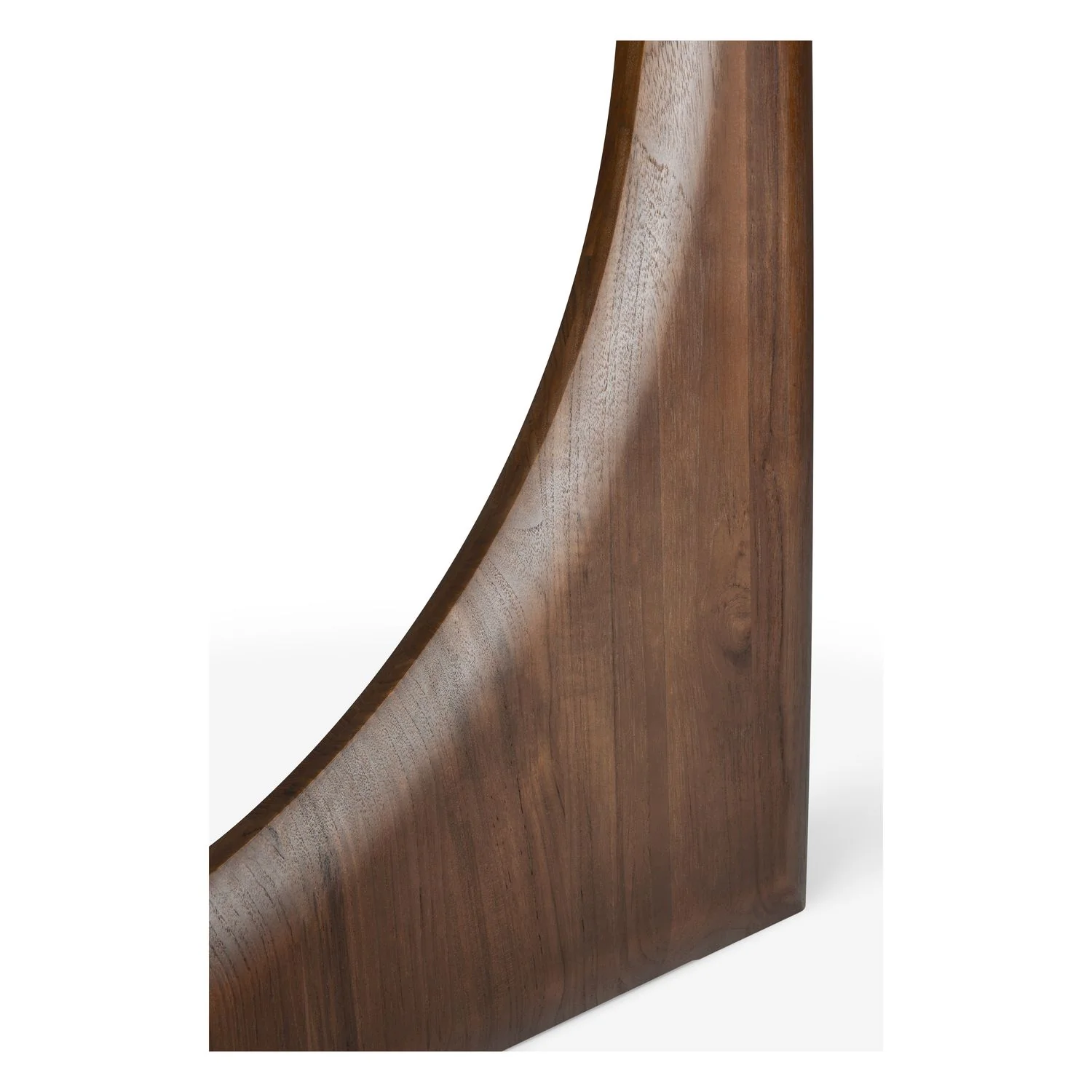Ethnicraft Teak Geometric Round Dining Table - Image 6