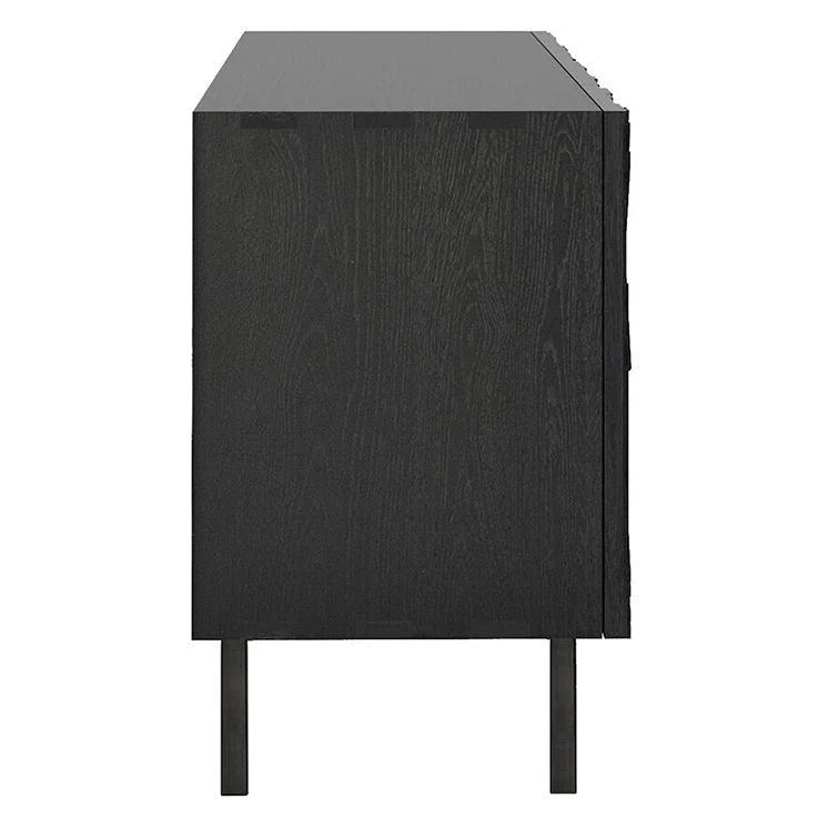 Ethnicraft Teak Graphic Sideboard - 4 Door - Image 3