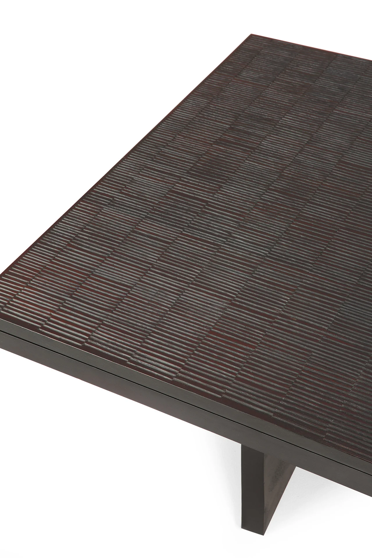 Ethnicraft Teak Grooves Coffee Table - Image 5