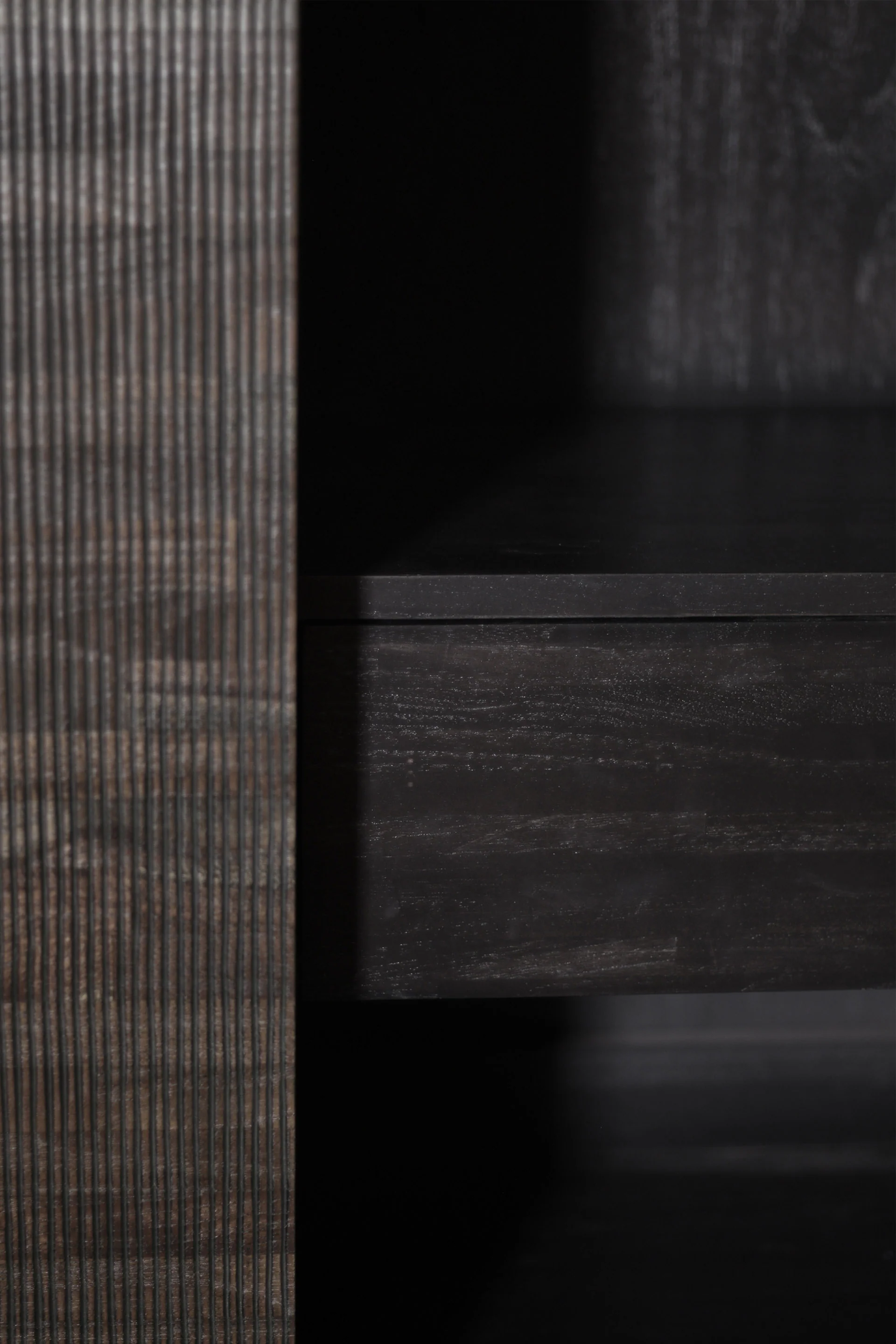 Ethnicraft Teak Grooves Storage Cupboard - 2 Doors - Image 5