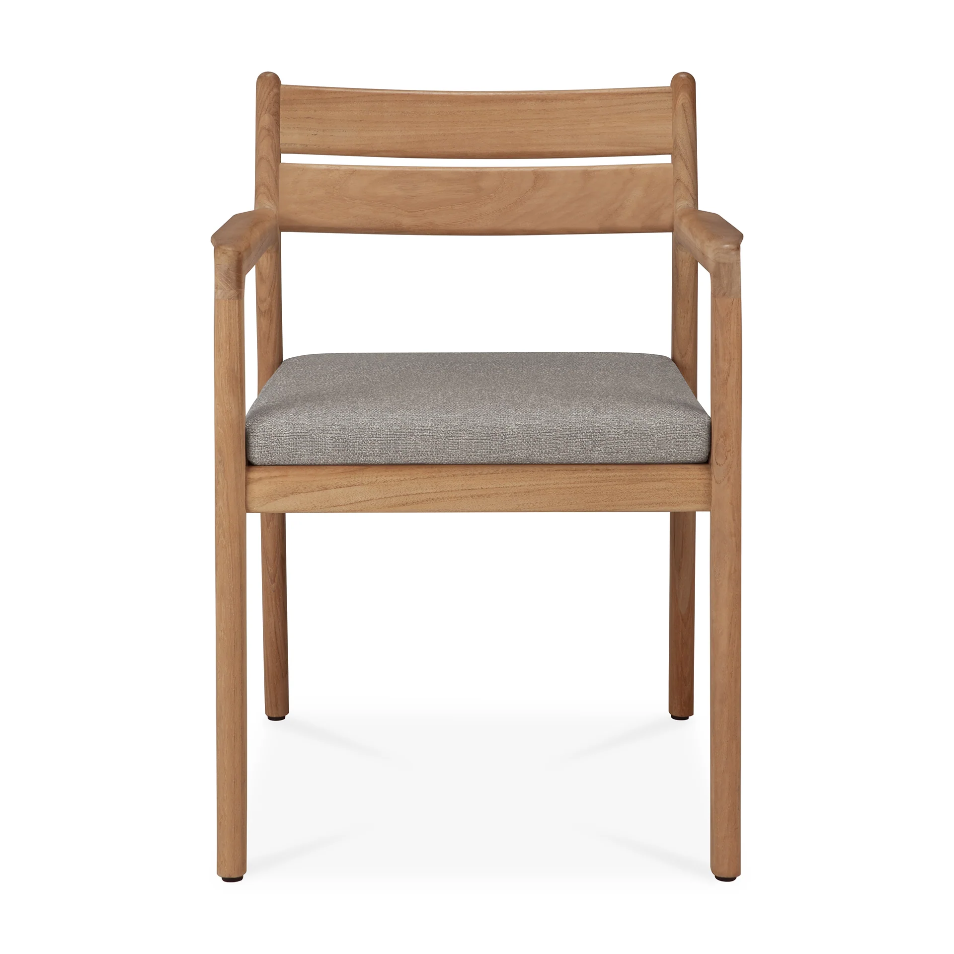 Ethnicraft Teak Jack Outdoor Dining Chair with Armrest - Fabric - Image 5