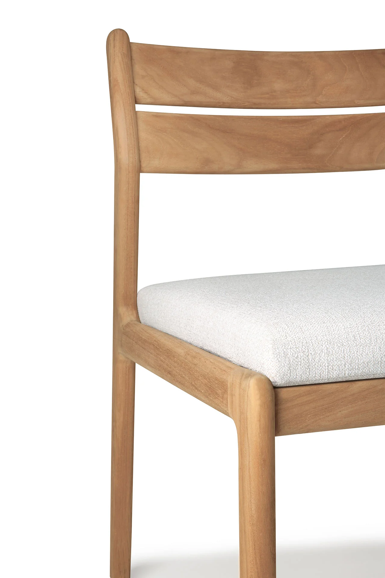 Ethnicraft Teak Jack Outdoor Dining Chair - Fabric - Image 11