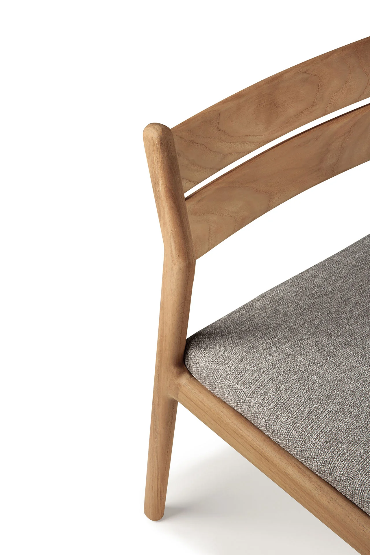 Ethnicraft Teak Jack Outdoor Dining Chair - Fabric - Image 13
