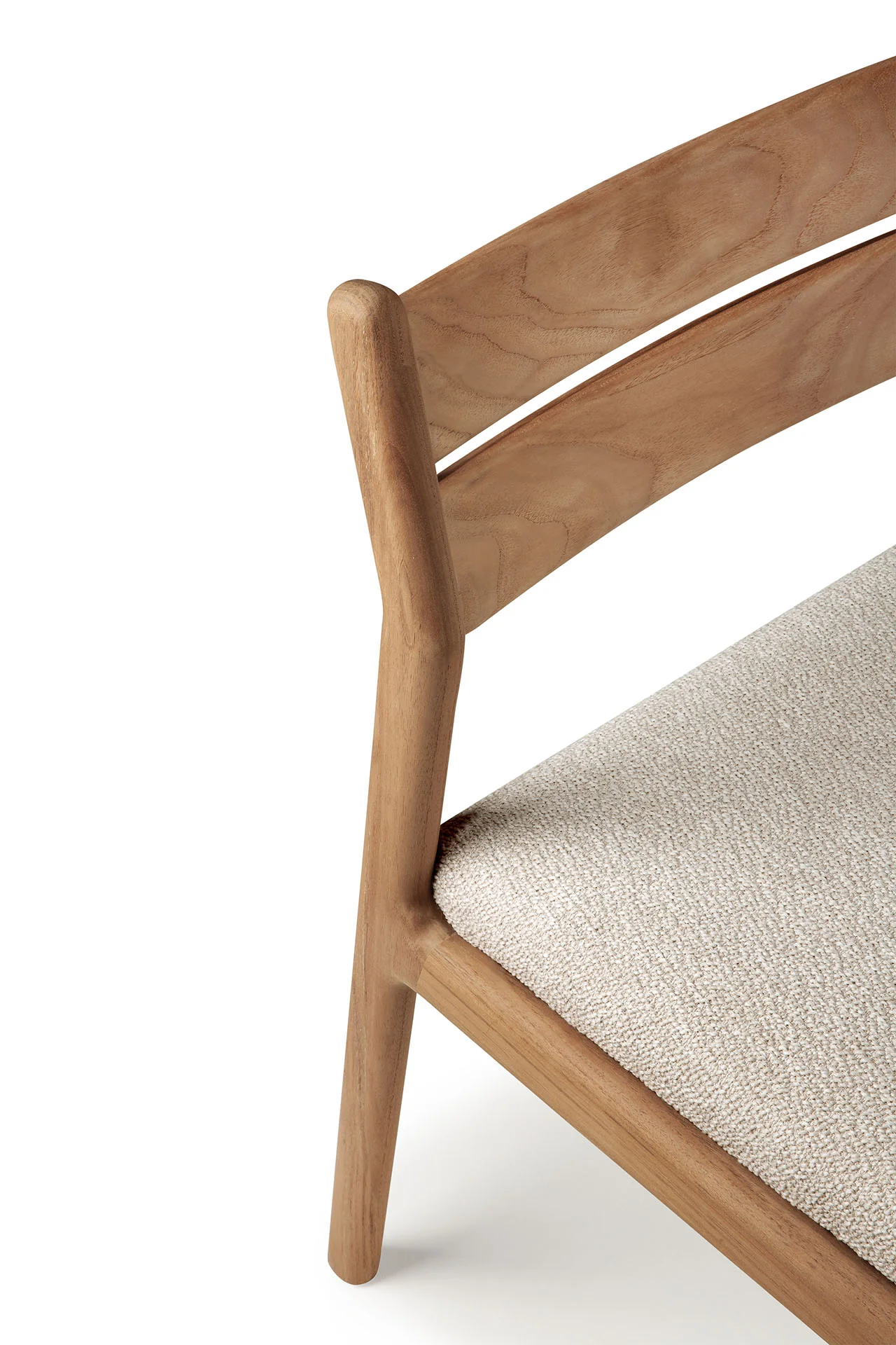 Ethnicraft Teak Jack Outdoor Dining Chair - Fabric - Image 16