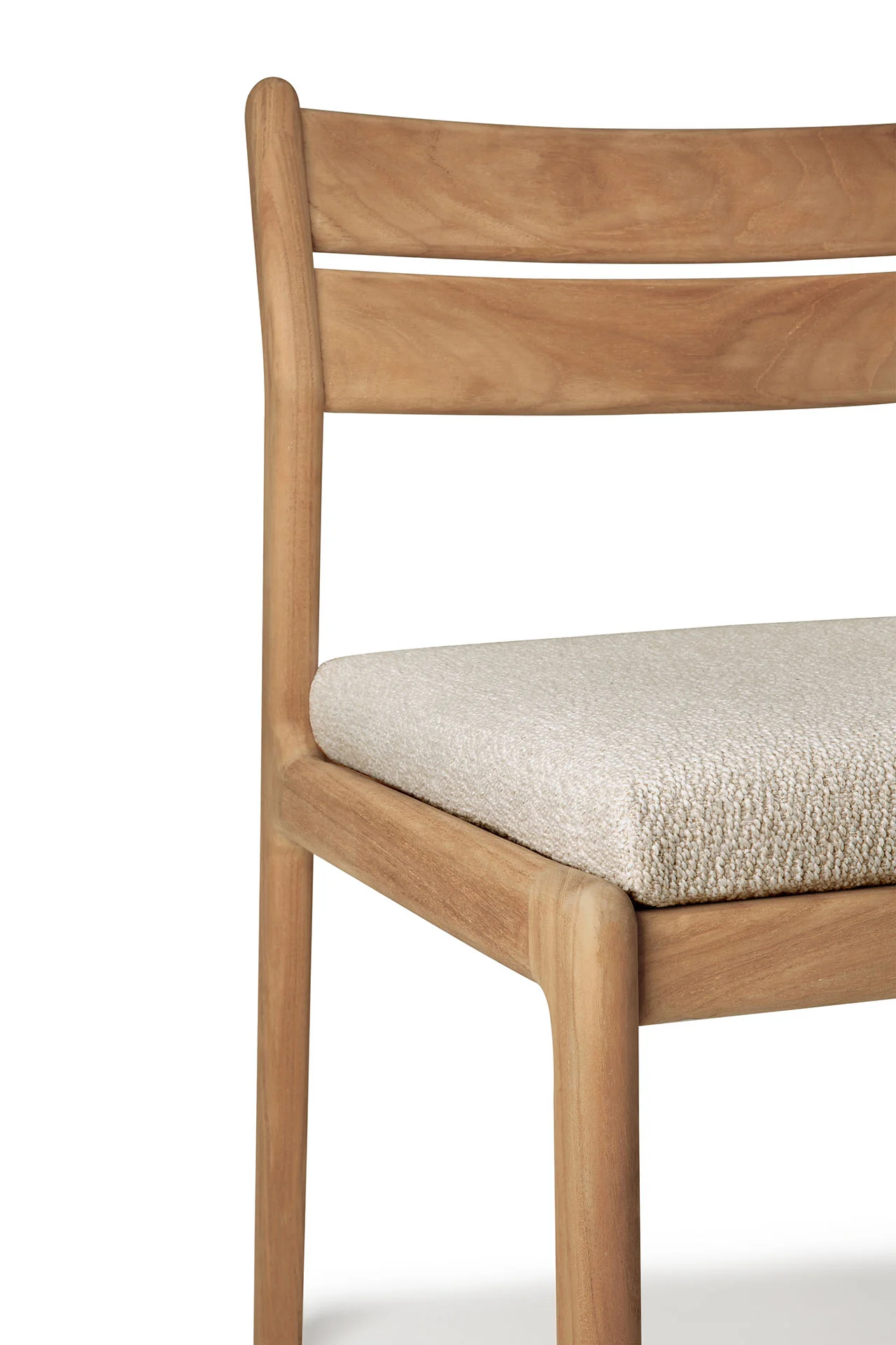 Ethnicraft Teak Jack Outdoor Dining Chair - Fabric - Image 17