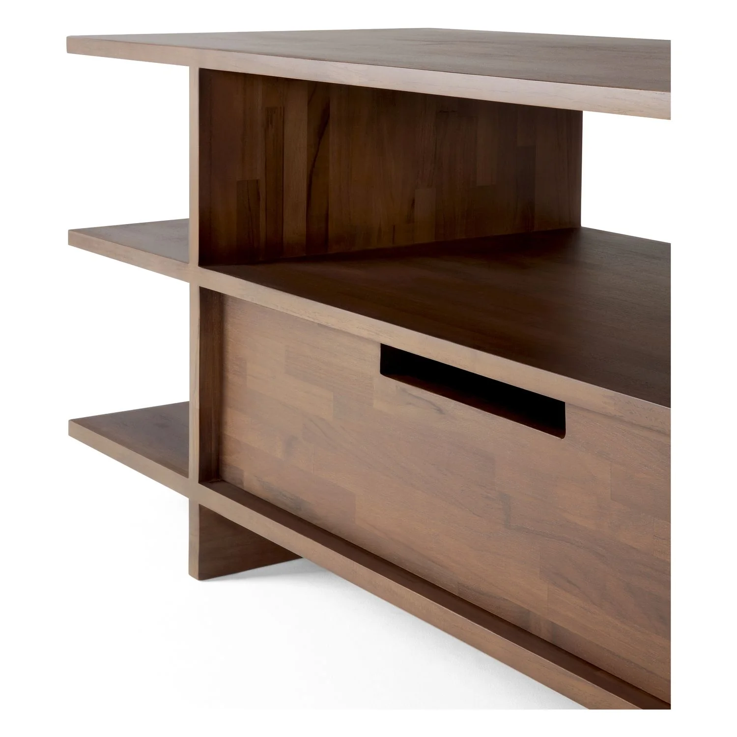 Ethnicraft Teak Kabuki TV Cupboard - 2 Drawers - Image 6