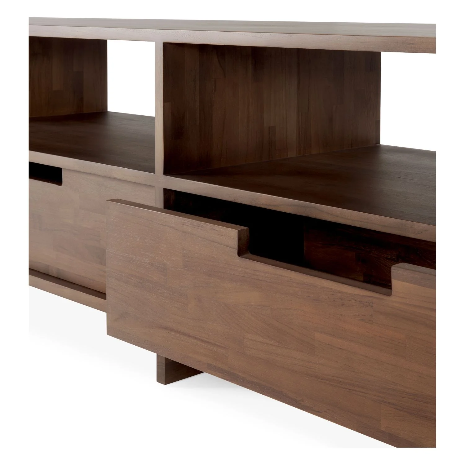 Ethnicraft Teak Kabuki TV Cupboard - 2 Drawers - Image 7