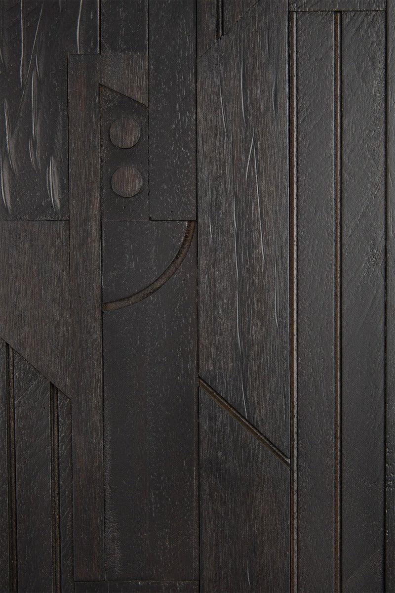 Ethnicraft Teak Mosaic 4 Door Sideboard - Image 4