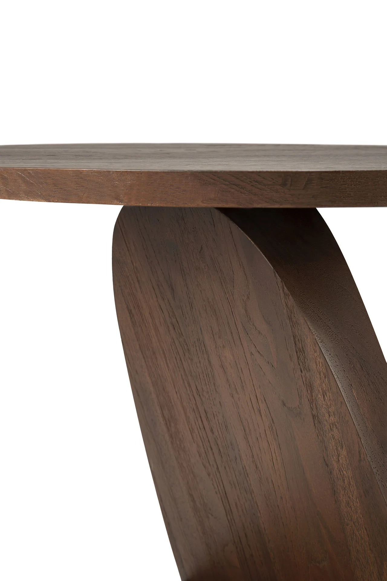 Ethnicraft Teak Oblic Side Table - Image 11
