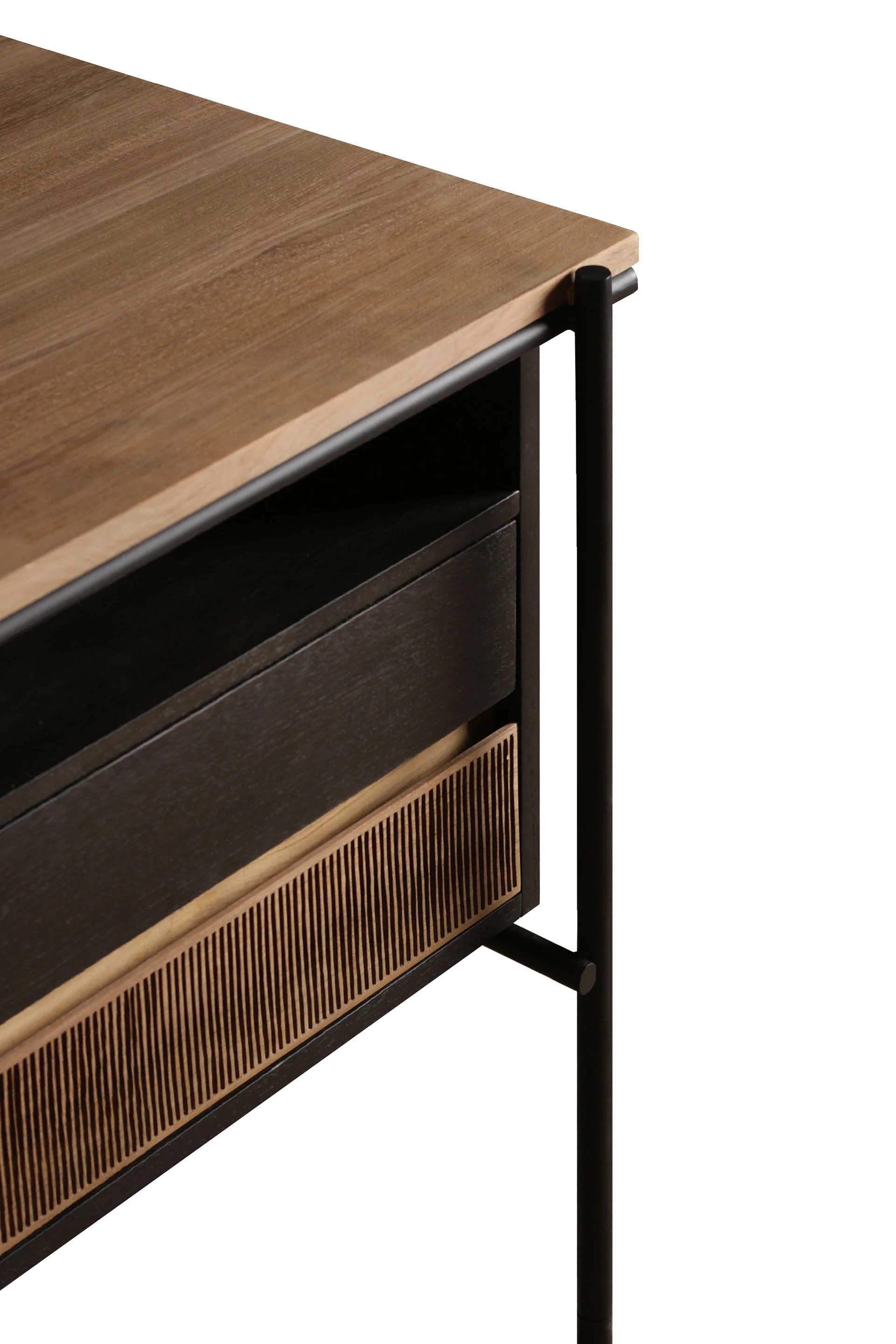Ethnicraft Teak Oscar Desk - 2 Drawer - Image 3