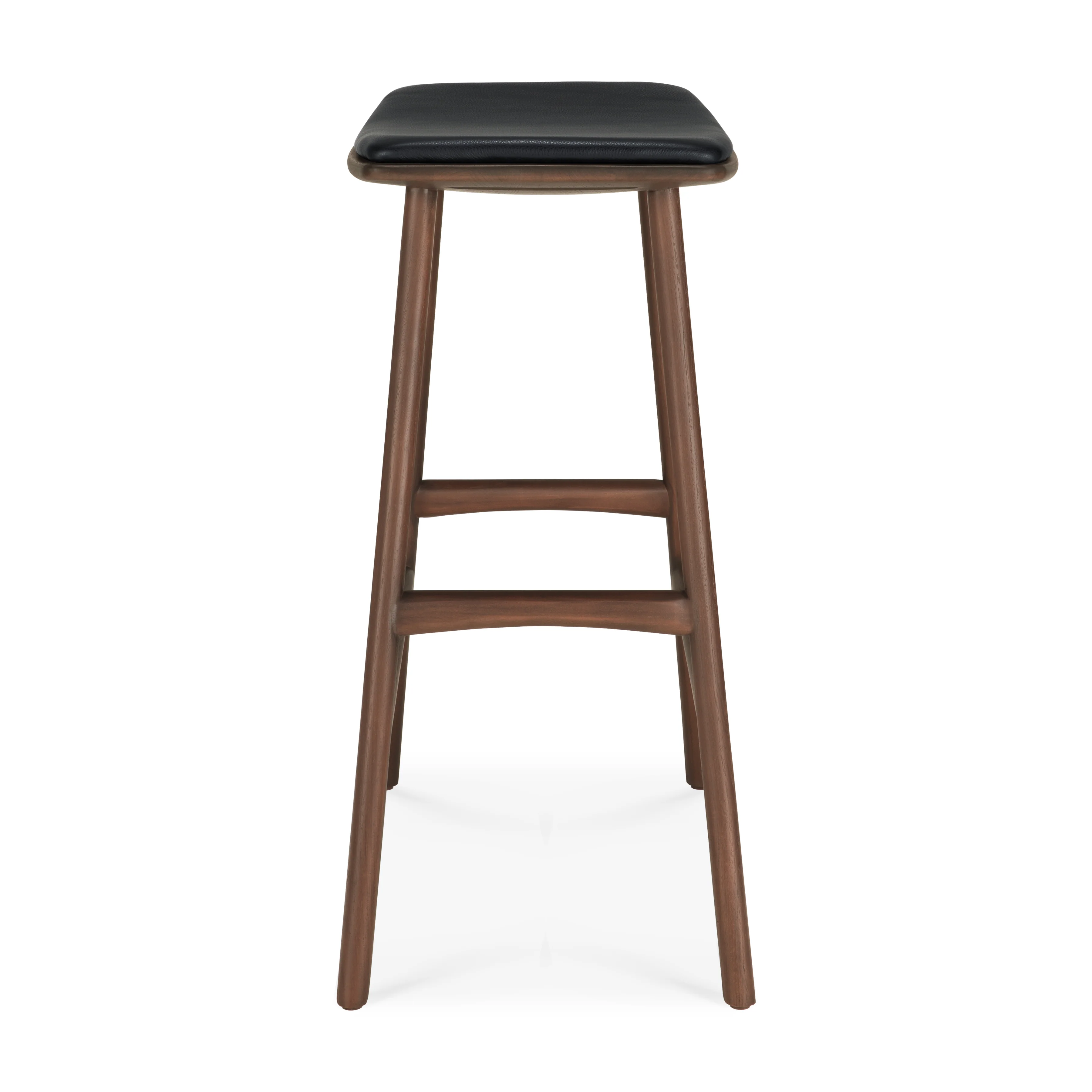 Ethnicraft Teak Osso Counter Stool - Leather - Image 3