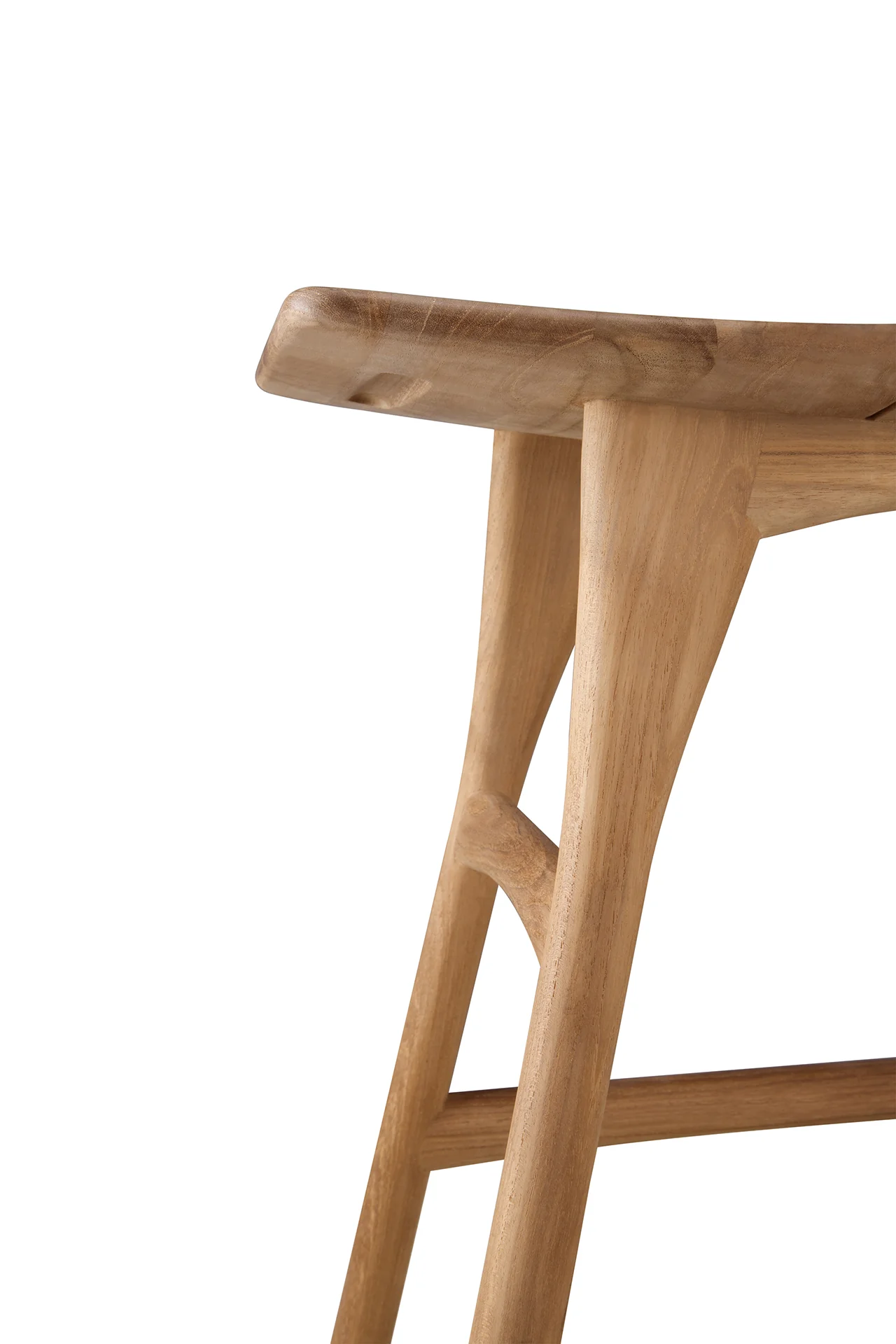 Ethnicraft Teak Osso Outdoor Stool - Image 5